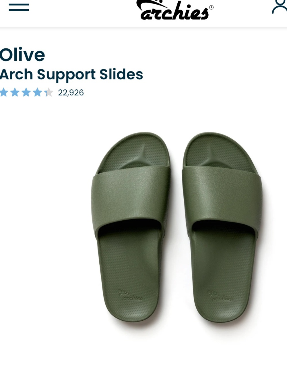 ARCHIES Women’s Slide Sandals
